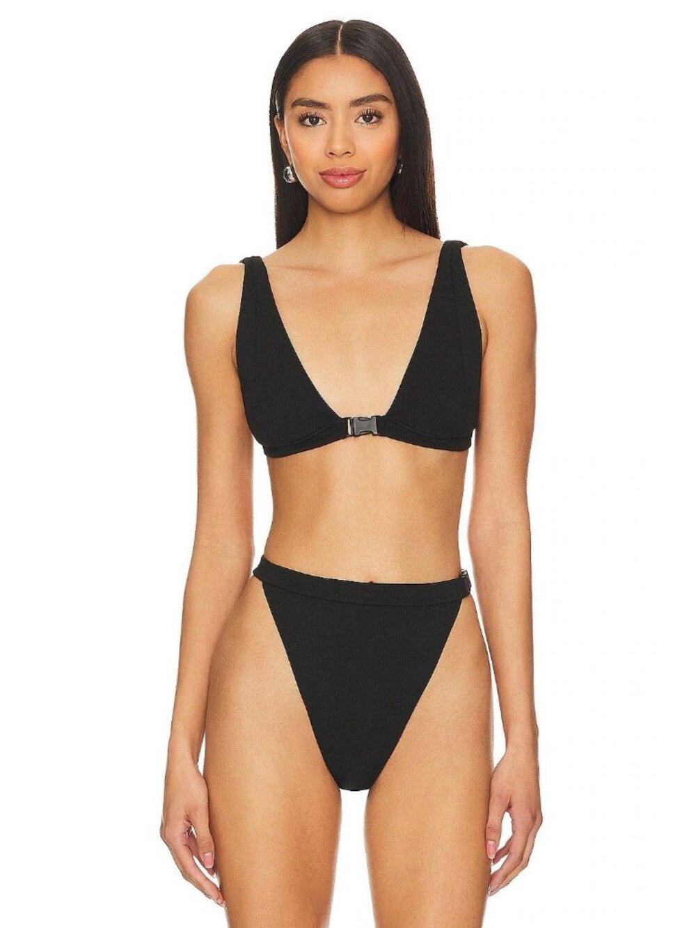 HAIGHT. Sartori Top in Black Medium New Womens Swim Bikini